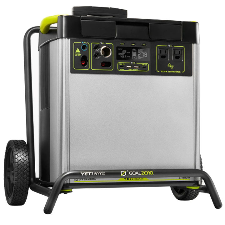 Goal Zero Yeti 6000X + (2) Boulder 200 Briefcase Solar Generator