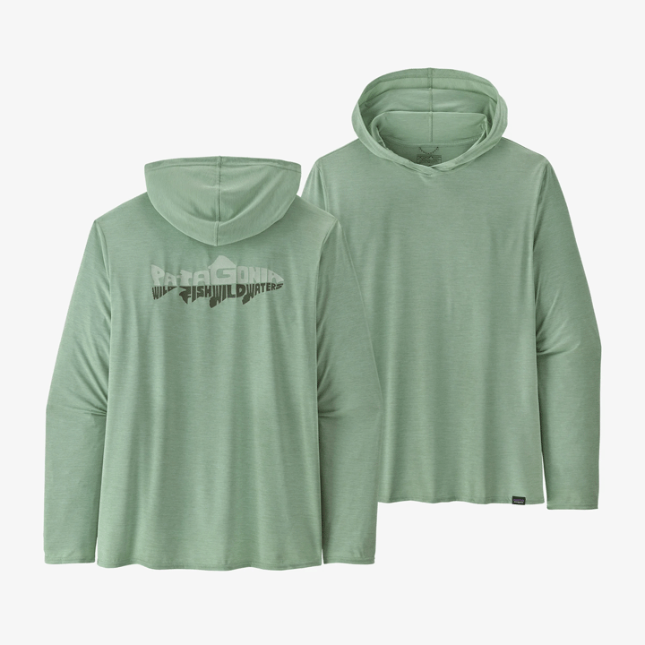Patagonia Capilene Cool Daily Graphic Hoody Relaxed Fit Mens Mountain Sports