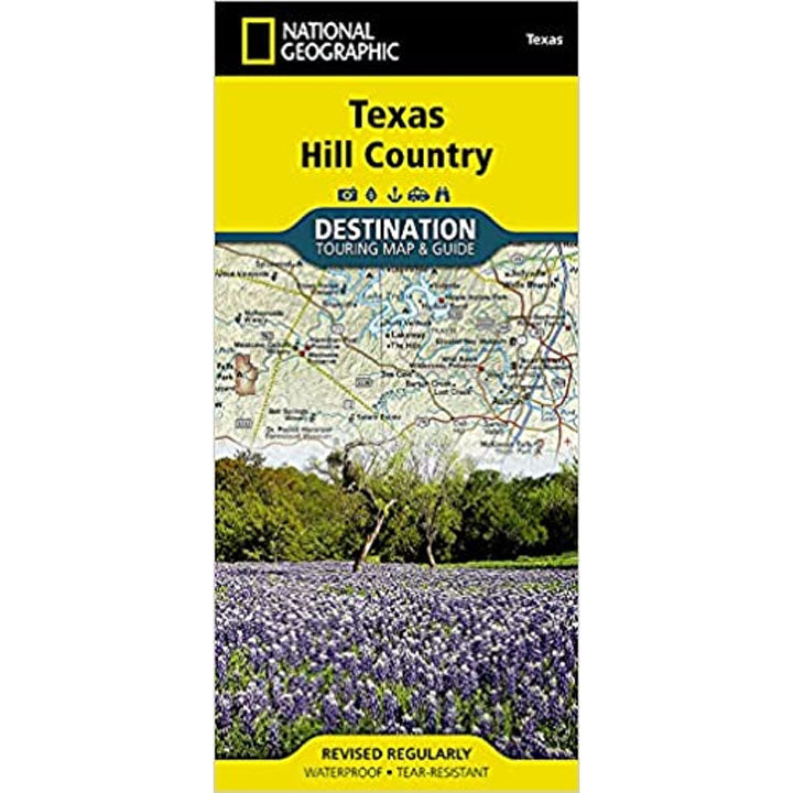 Texas Hill Country Destination Map