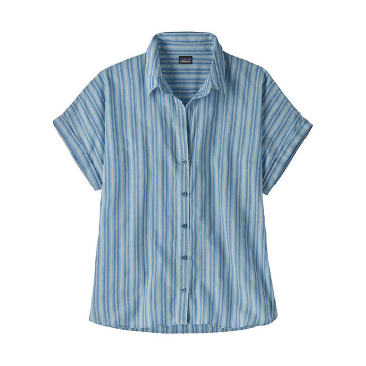 Patagonia A/C Lightweight Shirt - Women's Good Times/Steam Blue, S