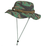 Deep Grass Green Painted Camo Print