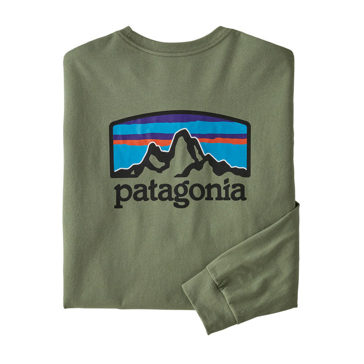 Patagonia Long-Sleeved Fitz Roy Horizons Responsibili-Tee Mens