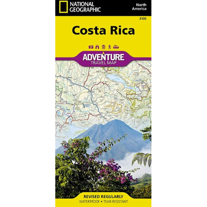 3100 Costa Rica Adventure Map