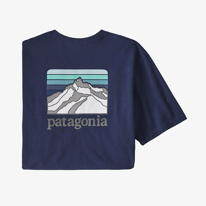 Patagonia Line Logo Ridge Pocket Responsibili-Tee