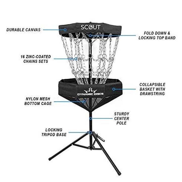 Dynamic Discs Scout Disc Golf Basket
