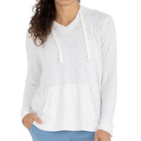 Womens Bamboo Slub Hoodie, image 1